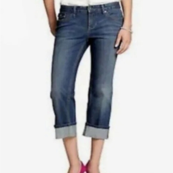 Banana Republic Denim - Banana Republic Cuffed Capri Jeans Women's Size 28/6